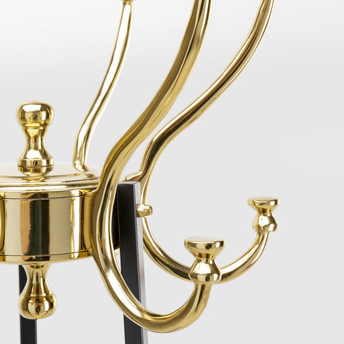 Kare Design Kapstok Luna zwart en goud