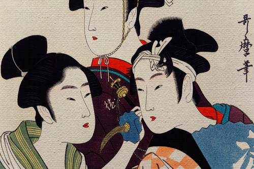 Canvas 60x40 Gedrukt Meisjes