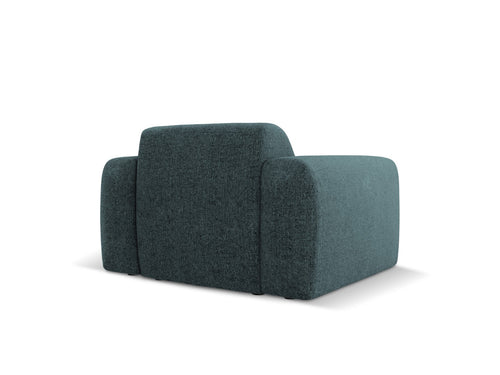 Cosmopolitan Design Fauteuil Nolio 2-zits, chenille, olie - 95x105x72cm