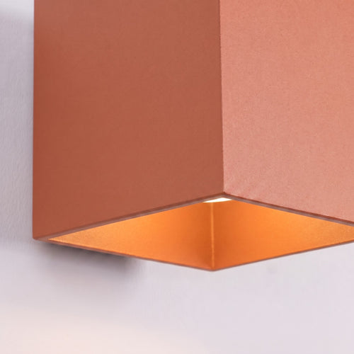 Sollux Lighting Wandlamp QUAD 1 rode oker - 10x12x10cm