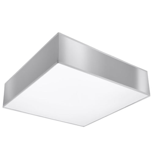 Sollux Lighting Plafondlamp HORUS 35 grijs - 35x35x11cm