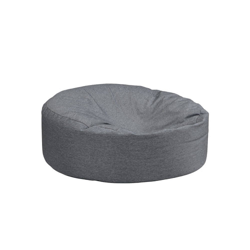 HOME DELUXE XXL outdoor zitzak CLOUD met hocker - antraciet