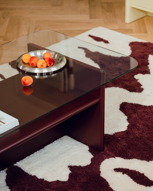 noo.ma Tovo salontafel 120 cm, Wine Berry