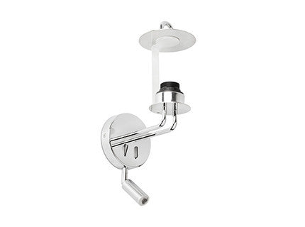 Faro MONTREAL - Leeslamp Wandlamp Chroom, E27, 2700K