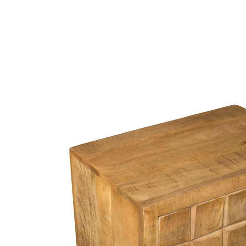 StarFurn Kabinetkast Brandy - Naturel Mangohout - 60x40x103cm - vtwonen shop