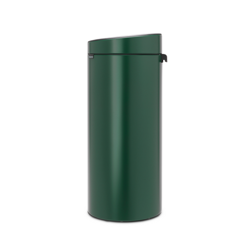 Brabantia Touch Bin New afvalemmer, 30 liter, kunststof binnenemmer - Pine Green