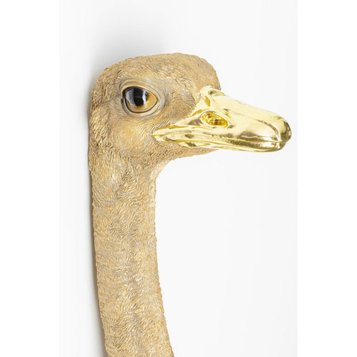 Kare Design Wanddecoratie Ostrich goud - vtwonen shop
