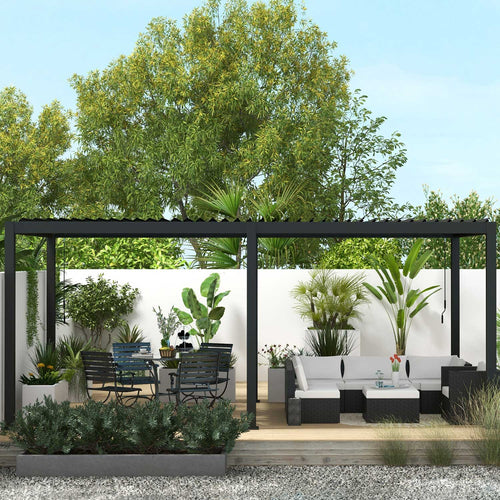MIRADOR Pergola 111 Deluxe 3x6m - Antraciet