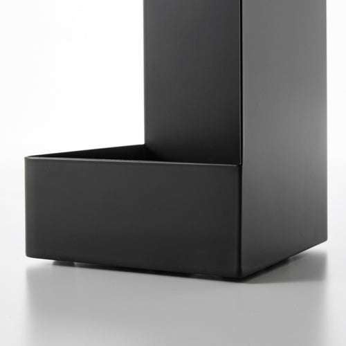 Yamazaki Tower Toiletrolhouder op wielen smal - Zwart - vtwonen shop