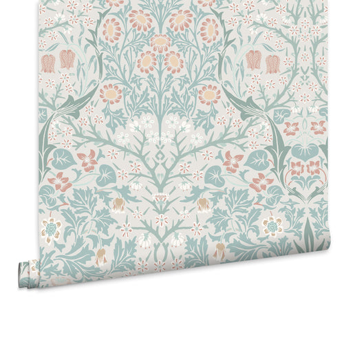 William Morris at Home Vliesbehang - Blackthorn Meadow