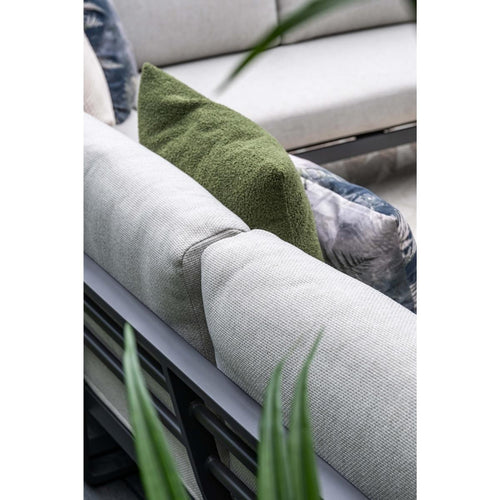 Garden Impressions loungeset Diego 5-delig - donker grijs - valley sand
