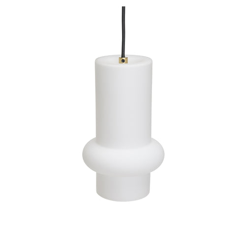 Hübsch hanglamp Pilule - glas/ijzer - ø15xh25cm
