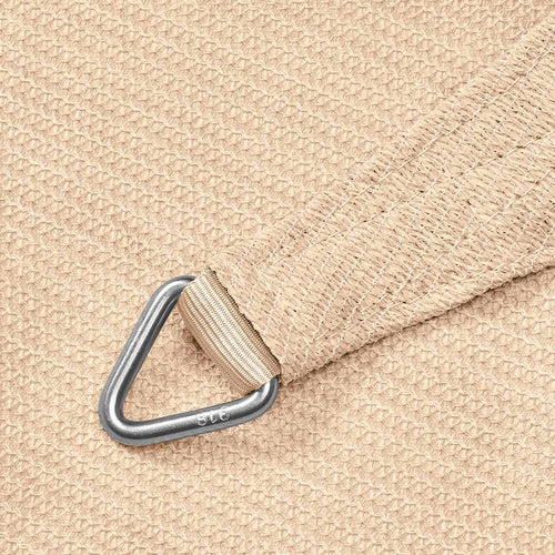 Platinum schaduwdoek Coolfit gebroken wit - driehoek - 5 x 5 x 5 m - vtwonen shop