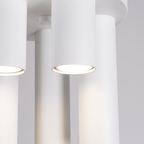 Sollux Lighting Plafondlamp LAGOS 5P wit - 25x25x33cm
