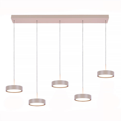 Freelight hanglamp Alieno - 5 lichts - 120  x 150   cm - beige