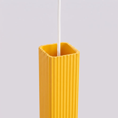 Sollux Lighting Hanglamp RAYO 1 geel - 8x8x118cm