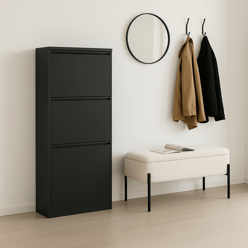 Kare Design Opbergbank Angelo wit - vtwonen shop