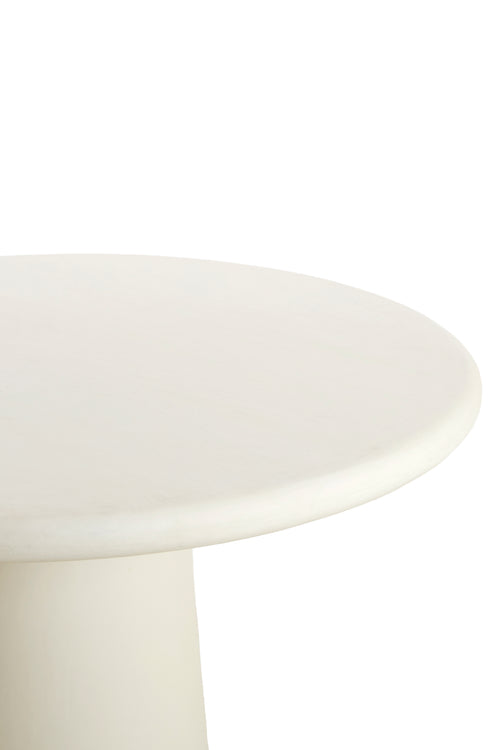 Light & Living eettafel KULONA - Ø140x76cm - wit