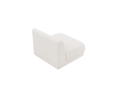 Micadoni Module Miley boucle wit - 90x75x70cm