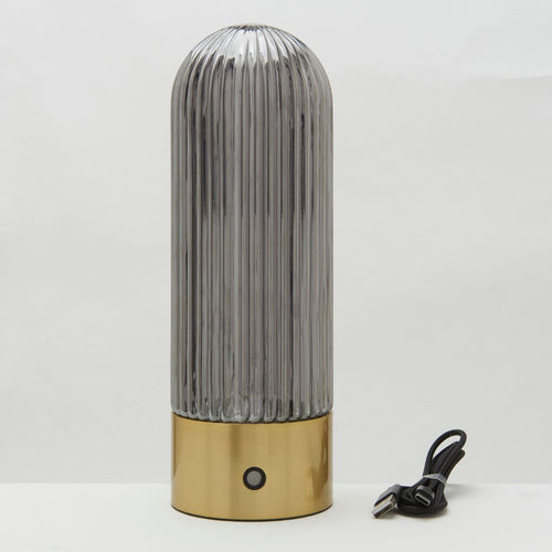 Signature - TOUAREG Lamp - Goudkleurig - 9x9x27 cm