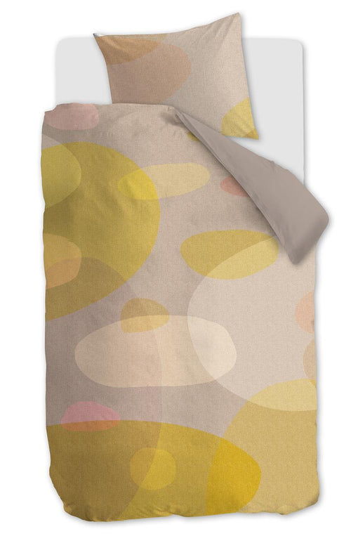 Beddinghouse Dutch Design dekbedovertrek Sunny Day - 140x200/220 cm - zand - vtwonen shop