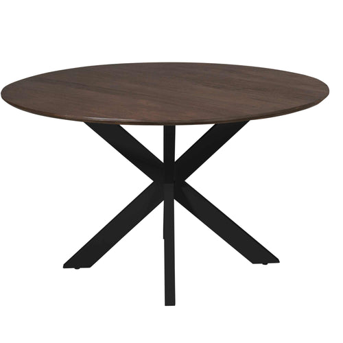 Starfurn  eettafel Madison - zwart - 150x150x76cm - vtwonen shop