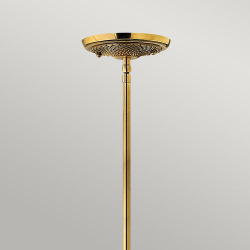 Plantation Hinkley 1 hanglamp gepolijst messing