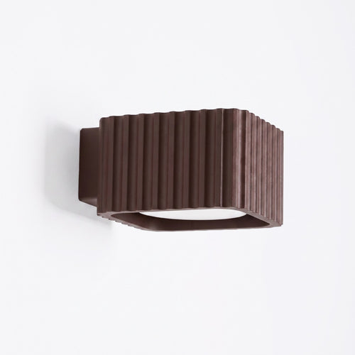 Sollux Lighting Wandlamp RIFF bruin Gx53 - 10x12x6cm
