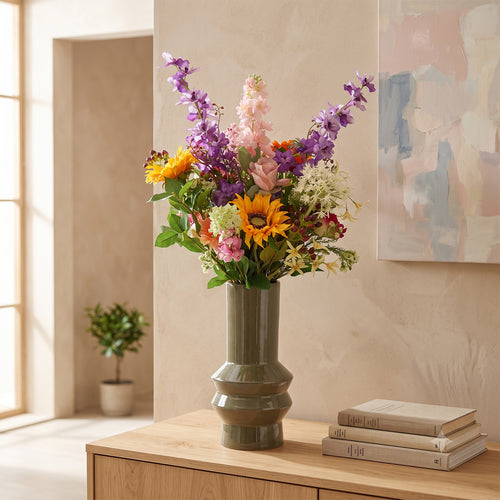 Maxifleur Handgebonden Kunstboeket Maya Albufeira 80cm