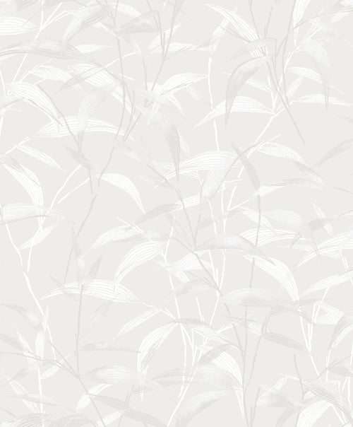 Masureel behang bladeren wit - 53 cm x 10.05 m - 632094 - vtwonen shop