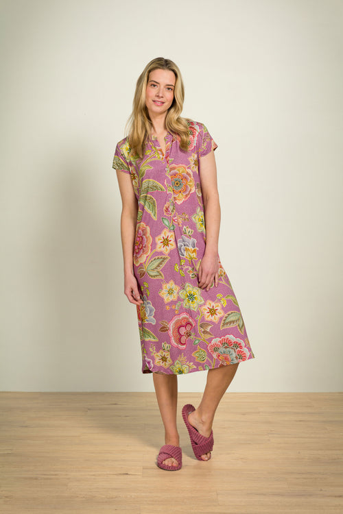 Pip Studio - Dalia Nachthemd - Dames - Matata - Lila - XS - vtwonen shop