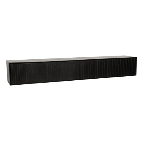 Starfurn  tv meubel Madison - zwart - 35x200x30cm