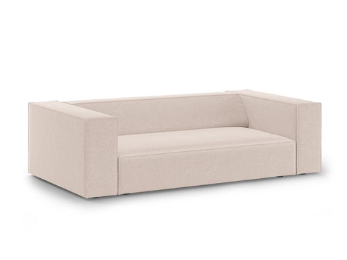 Cosmopolitan Design Bank Arendal 2-zits, chenille beige - 102x180x70cm