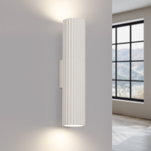 Sollux Lighting Wandlamp KARBON 30 beige - 6,5x8,5x30cm