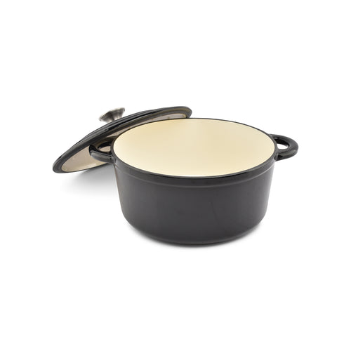 Salt & Pepper - Kookpot 26cm gietijzer zwart Ferno - vtwonen shop