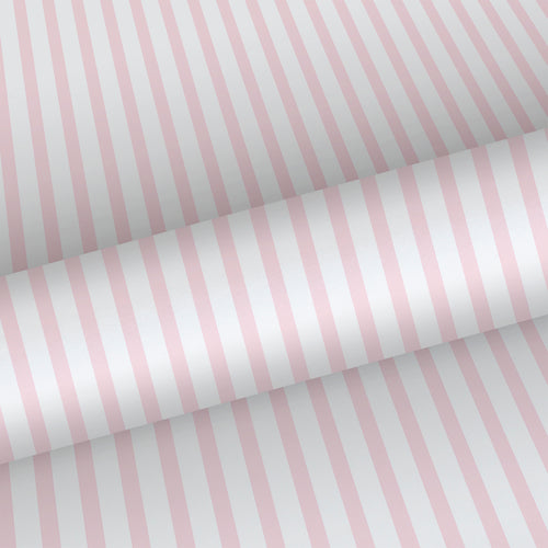 Sanders & Sanders behang strepen roze en wit - 53 cm x 10 m - 640591