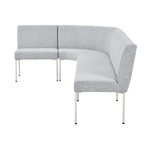 Starfurn Eetkamerbank Hoek Riff - Beige Stof - 100x100x87cm