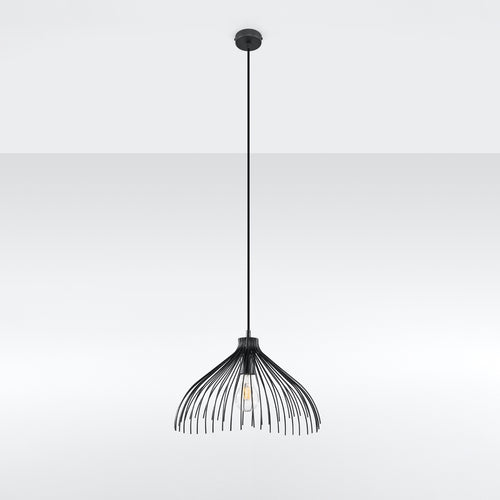 Sollux Lighting Hanglamp UMB zwart - 40x40x125cm