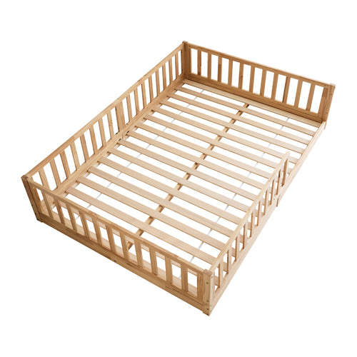 Petite Amélie Montessori vloerbed Nid - 140x200cm - Naturel - vtwonen shop