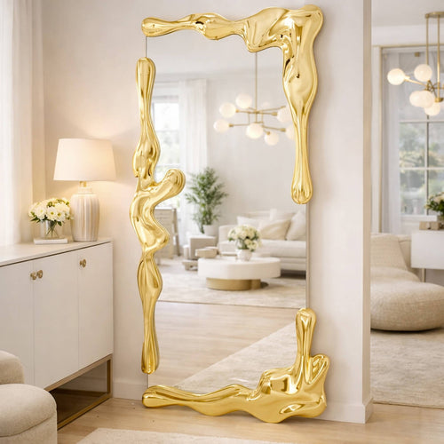 Kare Design Spiegel Lava 180x90cm goud