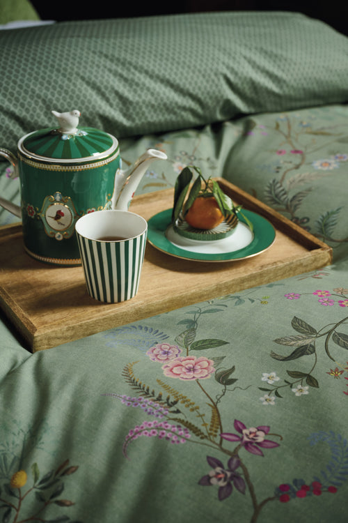 Pip Studio  Bustani - 140 x 200/220 cm - Groen
