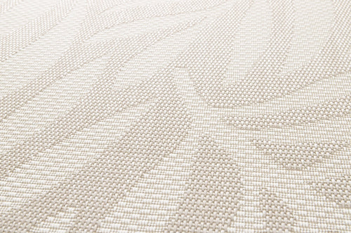 AFK Living vloerkleed Havana - voor binnen en buiten - beige - 120 x 120 cm