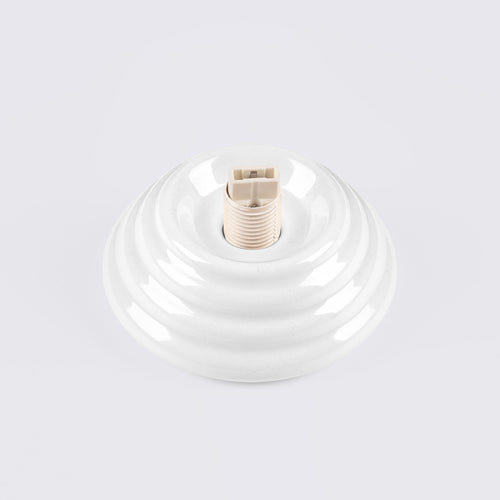Sollux Lighting Plafondlamp ZORI wit IP44 - 12x16x12cm