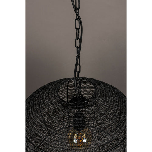 Dutchbone Meezan Hanglamp Zwart M - vtwonen shop