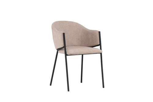 Rebellenclub Eetkamerstoel Afi - set van 2 - Beige Velours - vtwonen shop