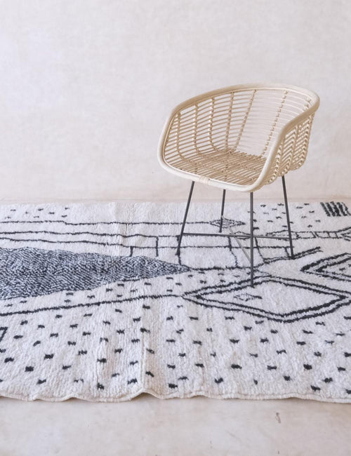 AFK Living vloerkleed KAMILA - handgemaakt - Wol - 140 x 200 cm