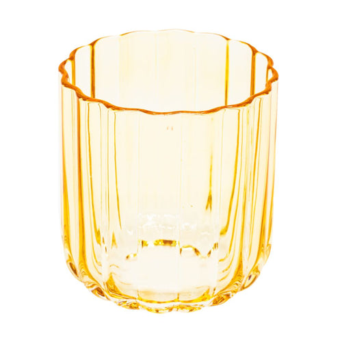 Brut Homeware | Tumbler Gaia | Set van 4 | 35cl | drinkglas | oker - vtwonen shop