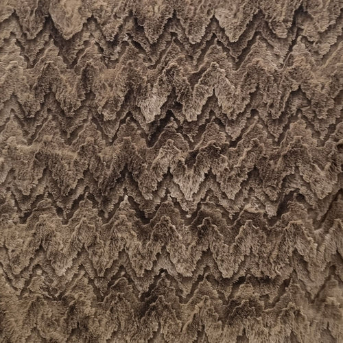 NOVIN - plaid 130x160 cm - imitatiebont - Sepia - bruin