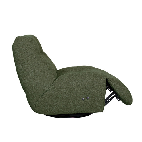 LABEL51 Elektrische Fauteuil Relax & Recharge - Groen - 90x110x95cm
