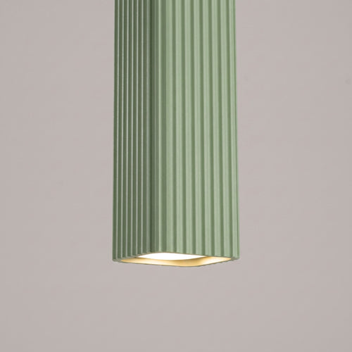 Sollux Lighting Hanglamp RAYO 3L saliegroen - 45x6x98cm